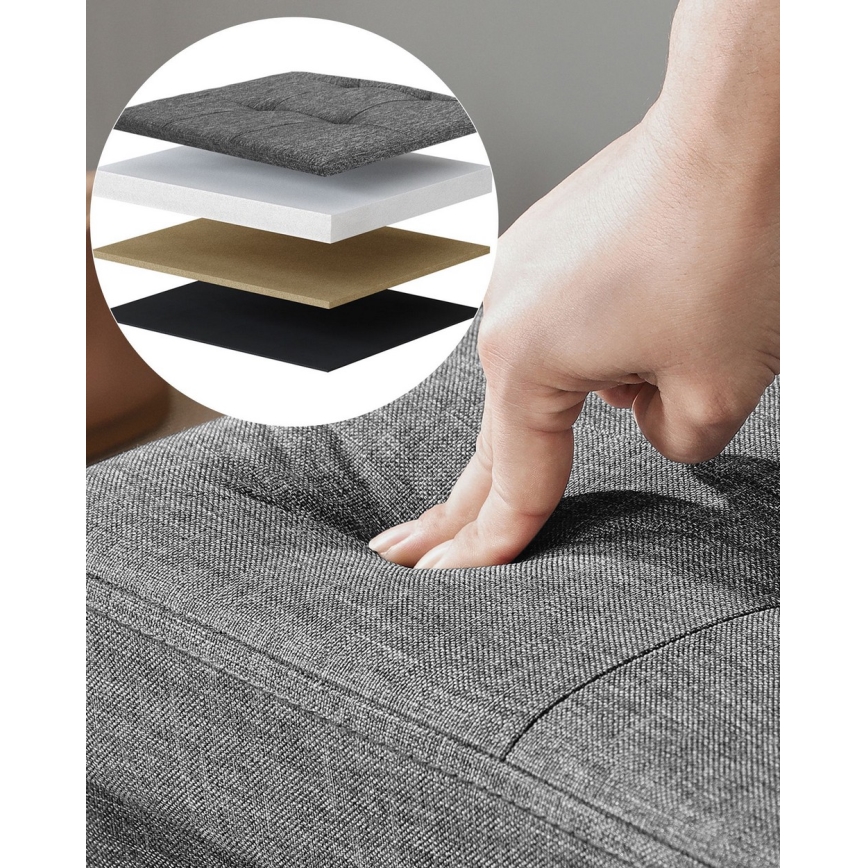 Pad SULTAN sötétszürke