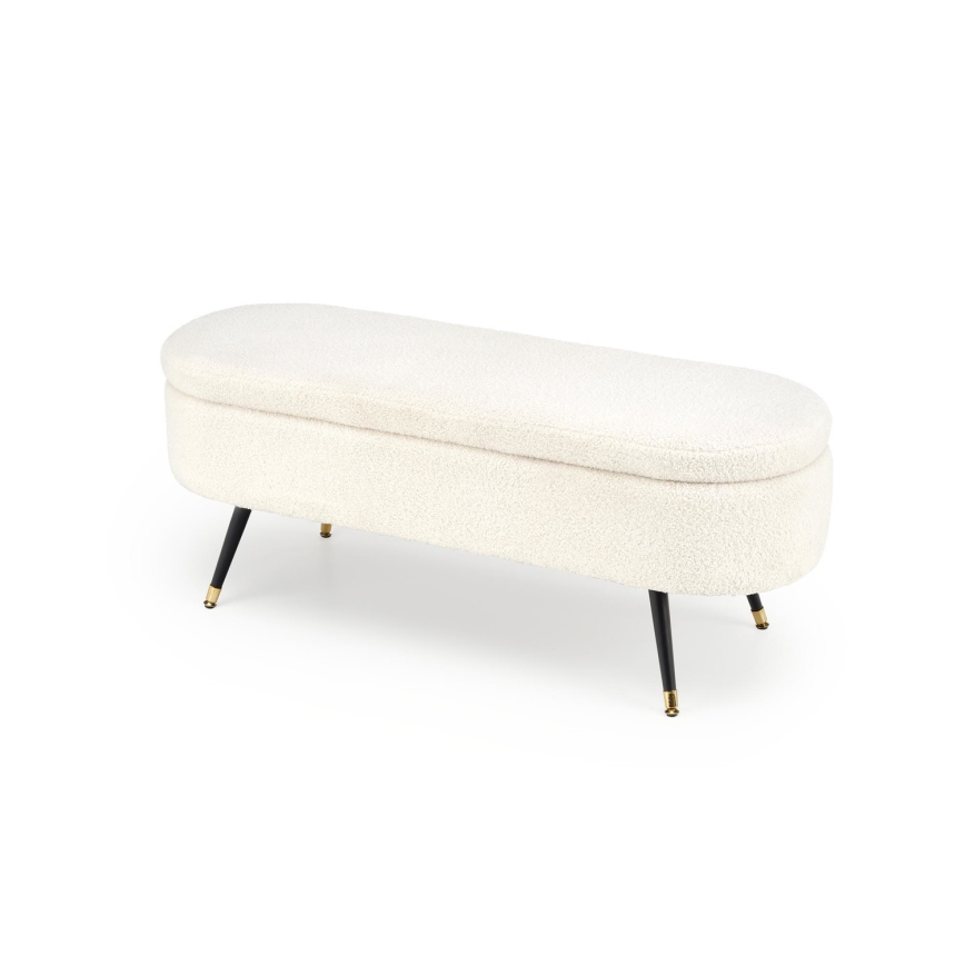 Pad tárolóhellyel AVEIRO 46x120 cm fehér