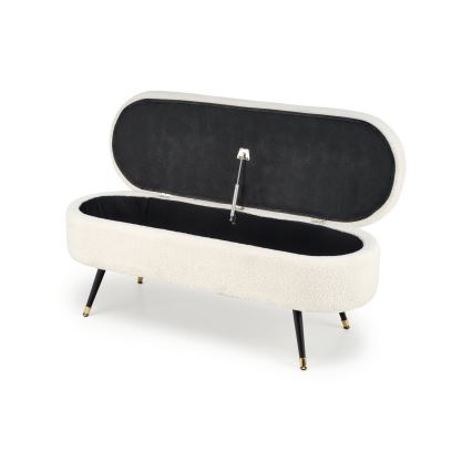 Pad tárolóhellyel AVEIRO 46x120 cm fehér