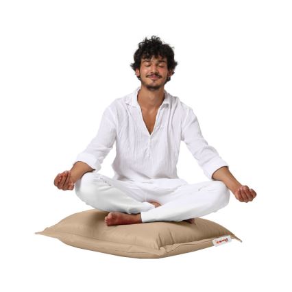 Padlópárna 70x70 cm bézs