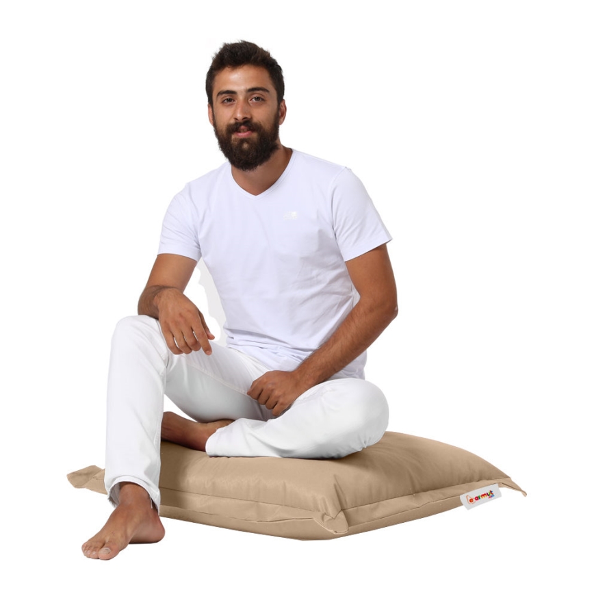 Padlópárna 70x70 cm bézs