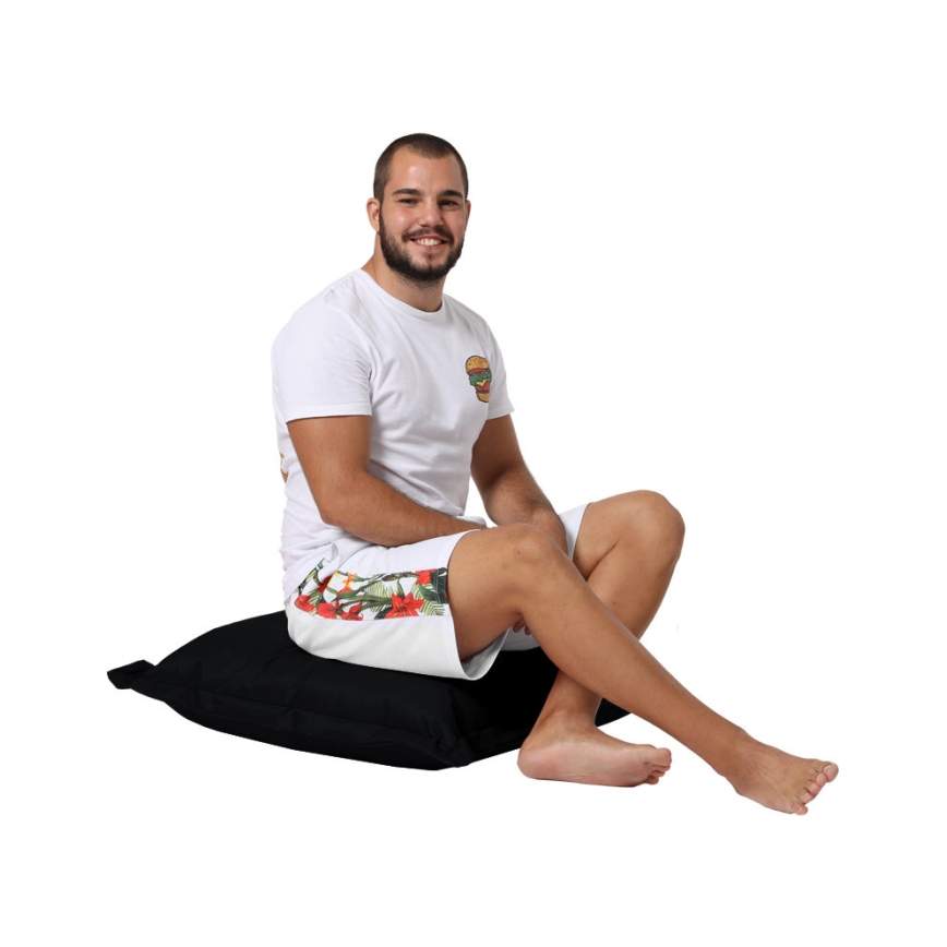 Padlópárna 70x70 cm fekete