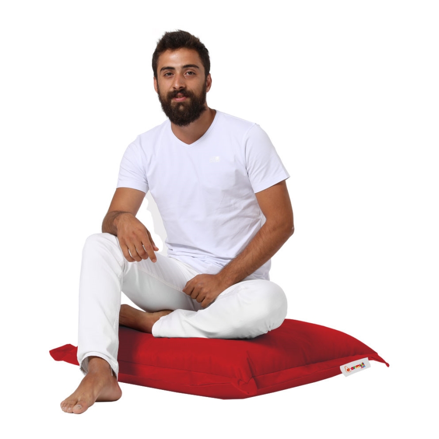 Padlópárna 70x70 cm piros