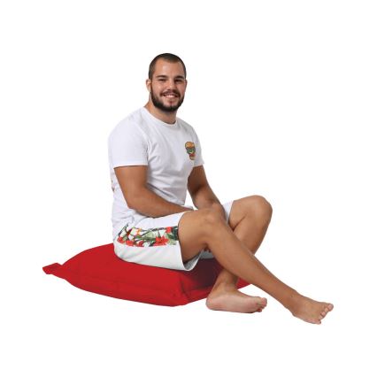 Padlópárna 70x70 cm piros