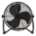 Padlóventilátor 90 W/230 V, átmérő 40 cm, fekete