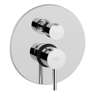 Paffoni - Falba süllyesztett zuhanycsaptelep LIGHT, fényes króm