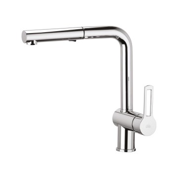 Paffoni - Konyhai csaptelep kihúzható zuhanyfejjel RINGO 29,2 cm