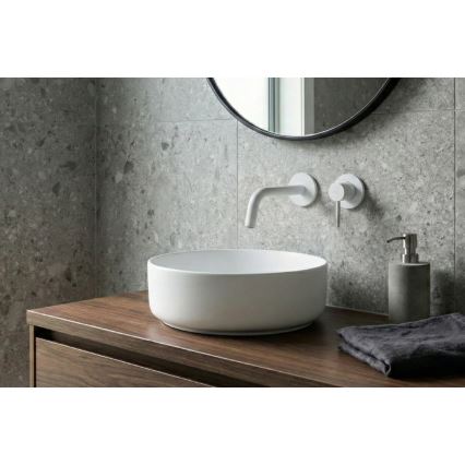 Paffoni - LIGHT falba építhető mosdócsaptelep, fehér