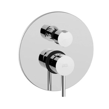 Paffoni - LIGHT falba építhető zuhanycsaptelep, fényes króm