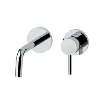 Paffoni - LIGHT falba süllyesztett mosdócsaptelep fényes króm