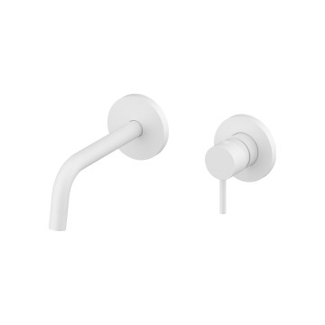 Paffoni - LIGHT falba süllyeszthető mosdócsaptelep, matt fehér