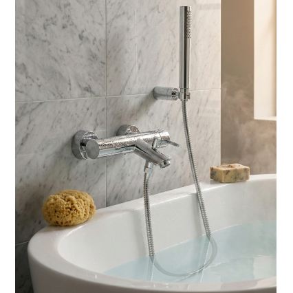 Paffoni - LIGHT fürdőkád-csaptelep készlet, fényes króm