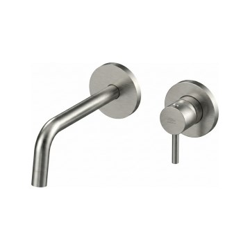 Paffoni - LIGHT mosdócsaptelep falba süllyesztett szereléshez, rozsdamentes acél