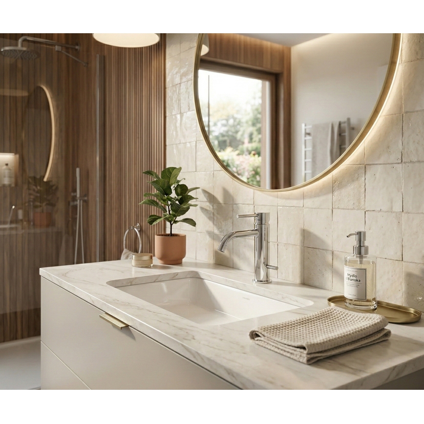 Paffoni - LIGHT mosdócsaptelep + leeresztő szelep, fényes króm