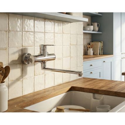 Paffoni - Mosogató csaptelep RED fényes króm