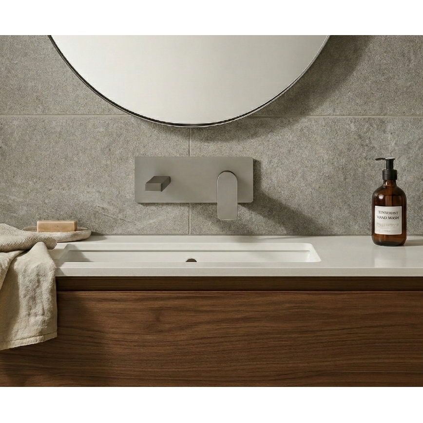 Paffoni - TANGO mosdócsaptelep rejtett (falon belüli) beépítéshez, rozsdamentes acél