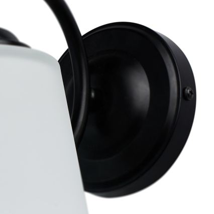 PAFOS fali lámpa 1xE27/15W/230V fekete