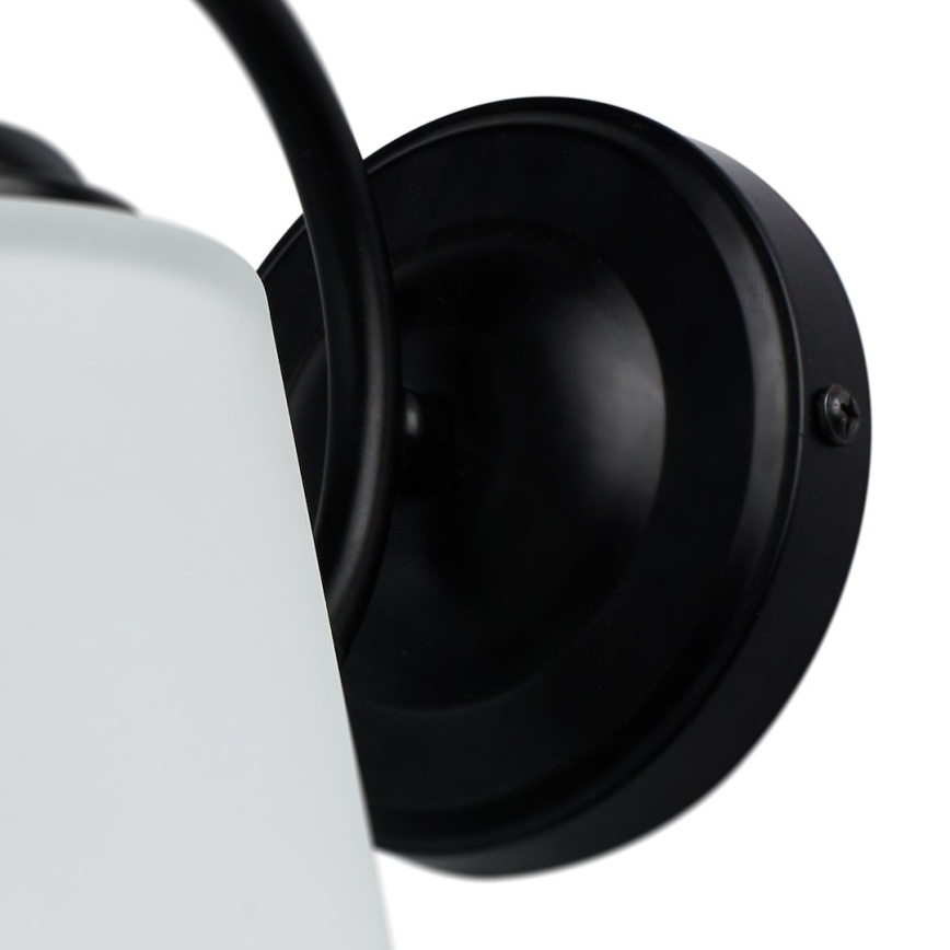 PAFOS fali lámpa 1xE27/15W/230V fekete