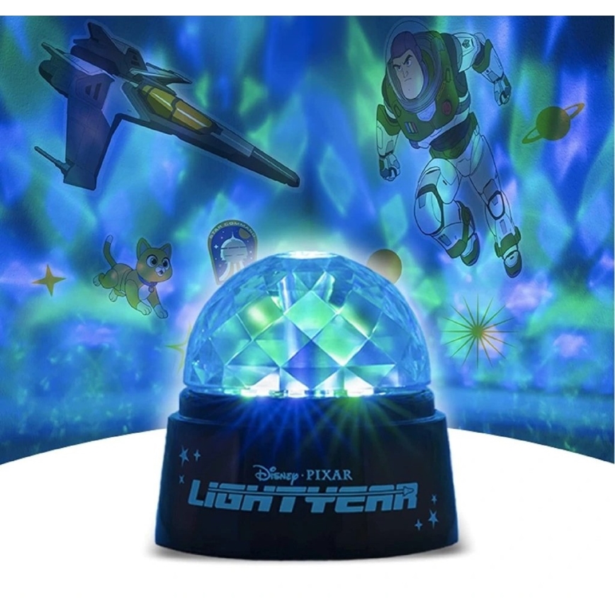 Paladone - DISNEY LIGHTYEAR LED gyerekprojektor 3xAA
