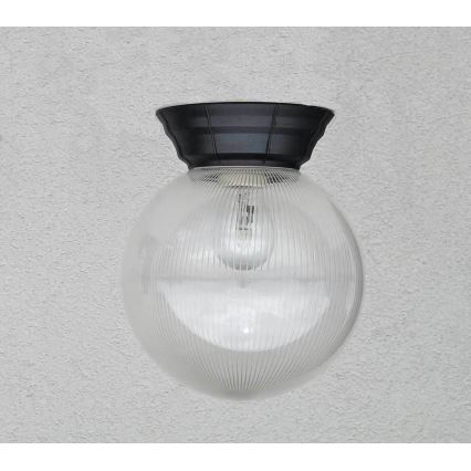 Kültéri mennyezeti lámpa NADIR 1xE27/15W/230V IP44 átlátszó