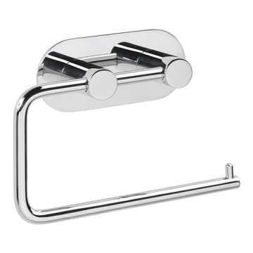 Papírtartó 14,5x10 cm, rozsdamentes acél, ezüst