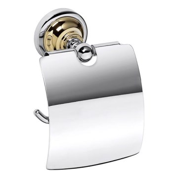 Papírtartó 14x15 cm ezüst/arany