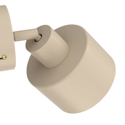 PARKLA falra szerelhető spotlámpa 1xE27/15W/230V bézs