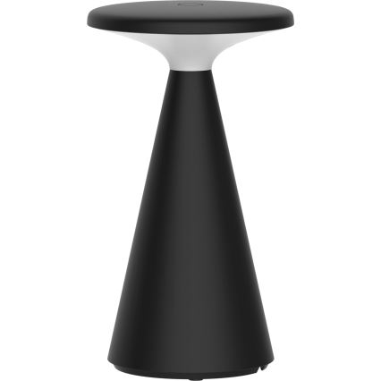 LED állítható fényerejű érintős kültéri asztali lámpa PAROS LED/1,8W/5V USB 1800 mAh IP44 fekete