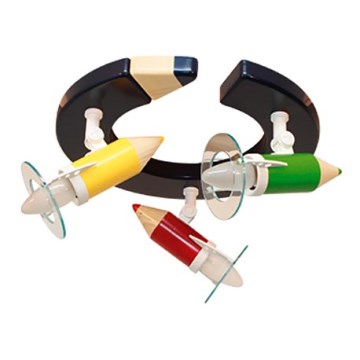 PASTELKA gyerek mennyezeti lámpa 3xE14/25W