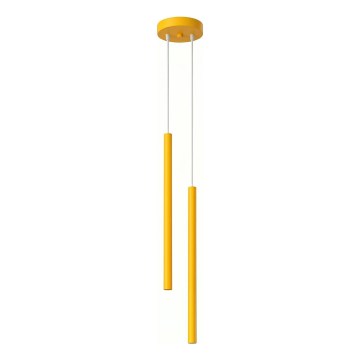 PASTELO kábeles függőlámpa 2xG9/8W/230V sárga