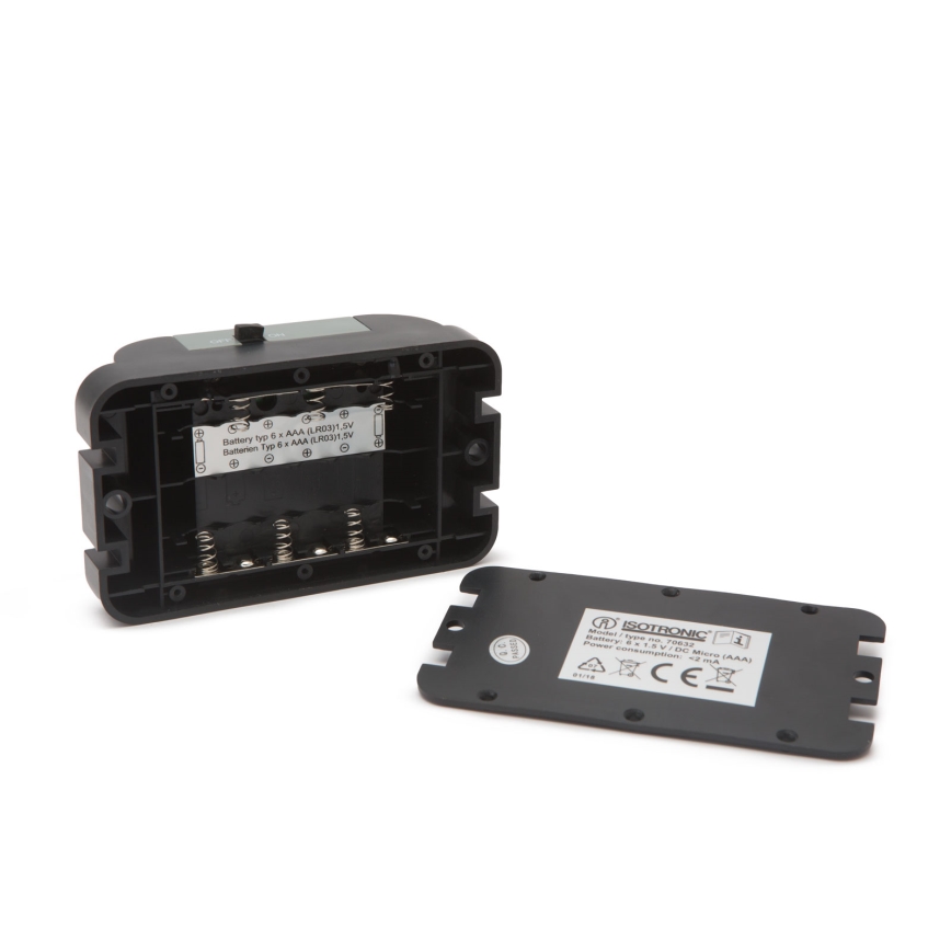 Egér- és patkányriasztó 6xAAA IP54