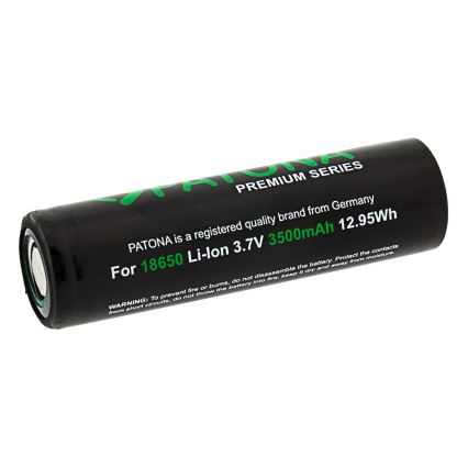 PATONA - 18650 Li-ion akkumulátor 3500 mAh PREMIUM 3,7 V