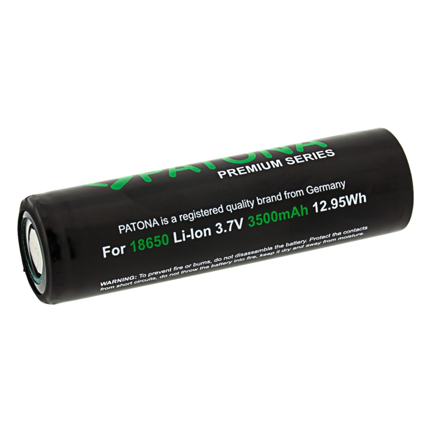 PATONA - 18650 Li-ion akkumulátor 3500 mAh PREMIUM 3,7 V