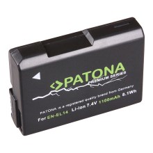 PATONA - Akku Nikon EN-EL14 1100mAh Li-Ion Premium