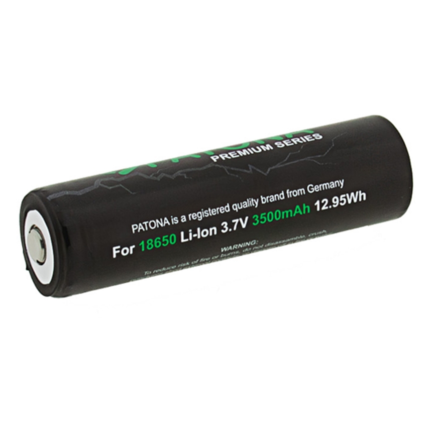 PATONA - Akkumulátor 18650 Li-ion 3500 mAh Prémium 3,7V