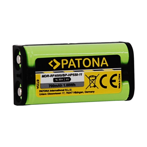 PATONA - Akkumulátor Akkumulátor Sony BP-HP550 700mAh Ni-Mh MDR-RF4000