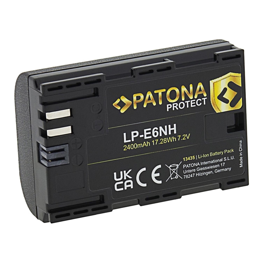 PATONA - Akkumulátor Canon LP-E6NH 2250mAh Li-Ion Protect EOS R5/R6