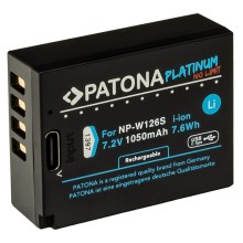 PATONA - Akkumulátor Fuji NP-W126S 1050mAh Li-Ion Platinum USB-C töltő