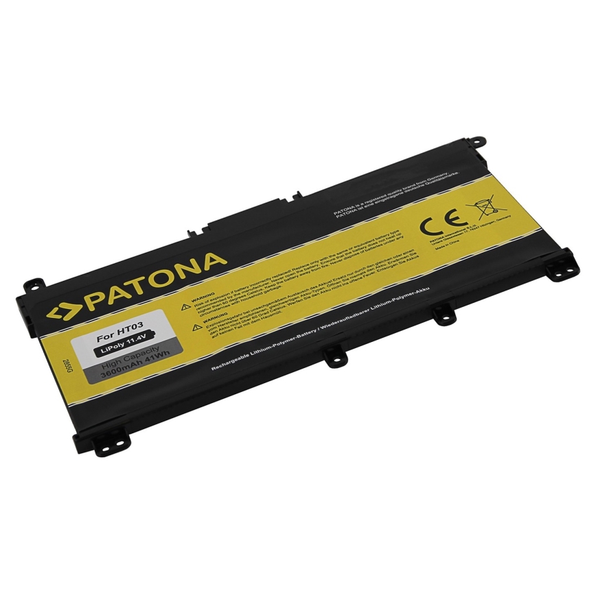 PATONA - Akkumulátor HP Pavilion X360 14-BA serie 3400mAh Li-Pol 11,55V BK03 / BK03XL