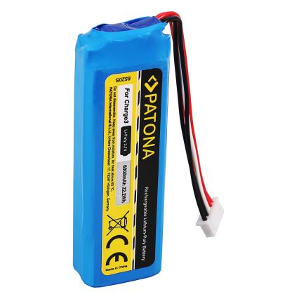 PATONA - Akkumulátor JBL Charge 3 6000mAh 3,7V Li-Pol