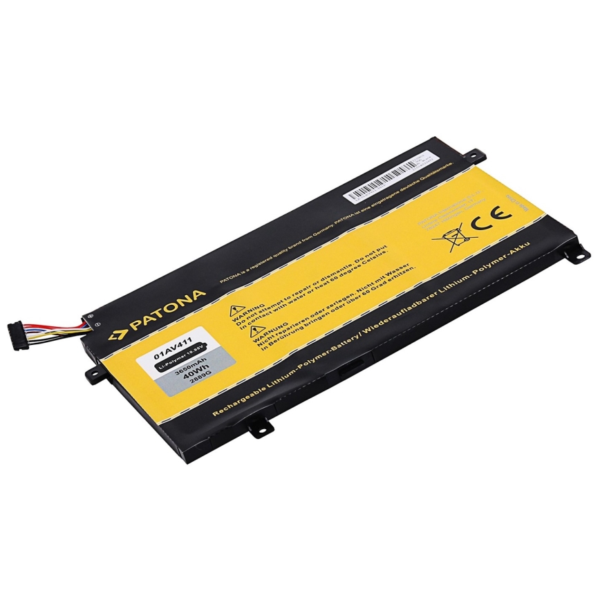 PATONA - Akkumulátor Lenovo Thinkpad E470/E475 4400mAh Li-lon 10,95V 01AV411