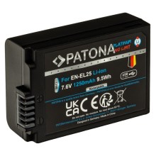 PATONA - Akkumulátor Nikon EN-EL25 1250mAh Li-Ion Platinum USB-C töltő