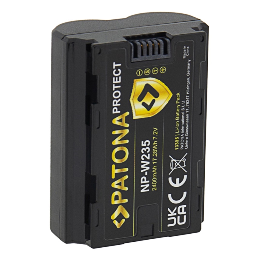 PATONA - Fuji NP-W235 akkumulátor 2600mAh Li-Ion 7,2V Protect X-T4