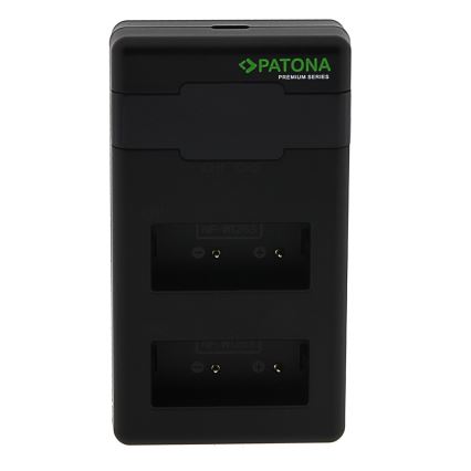 PATONA - Gyors töltő Dual Fuji NP-W126 + USB-C kábel 0,6 m