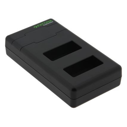 PATONA - Gyorstöltő Dual Canon LP-E17 + kábel USB-C 0,6m