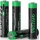 PATONA - KÉSZLET 4x Akkumulátor AAA/LR03 Li-Pol 500mAh 1,5V -val USB-C töltő