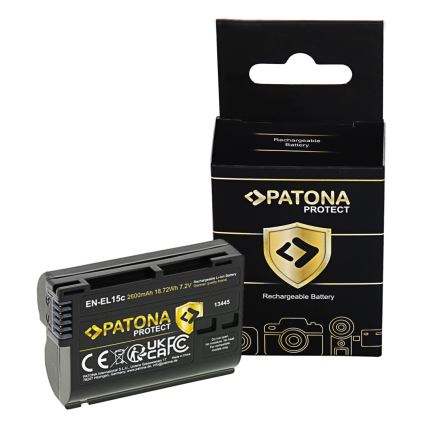PATONA - Nikon EN-EL15C 2600 mAh Li-ion Protect akkumulátor