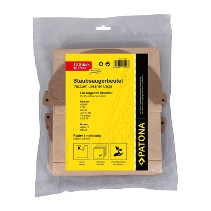 PATONA - Porszívózsák KÄRCHER 2111/A2004/A2120/ME4000 papír - 10 darab