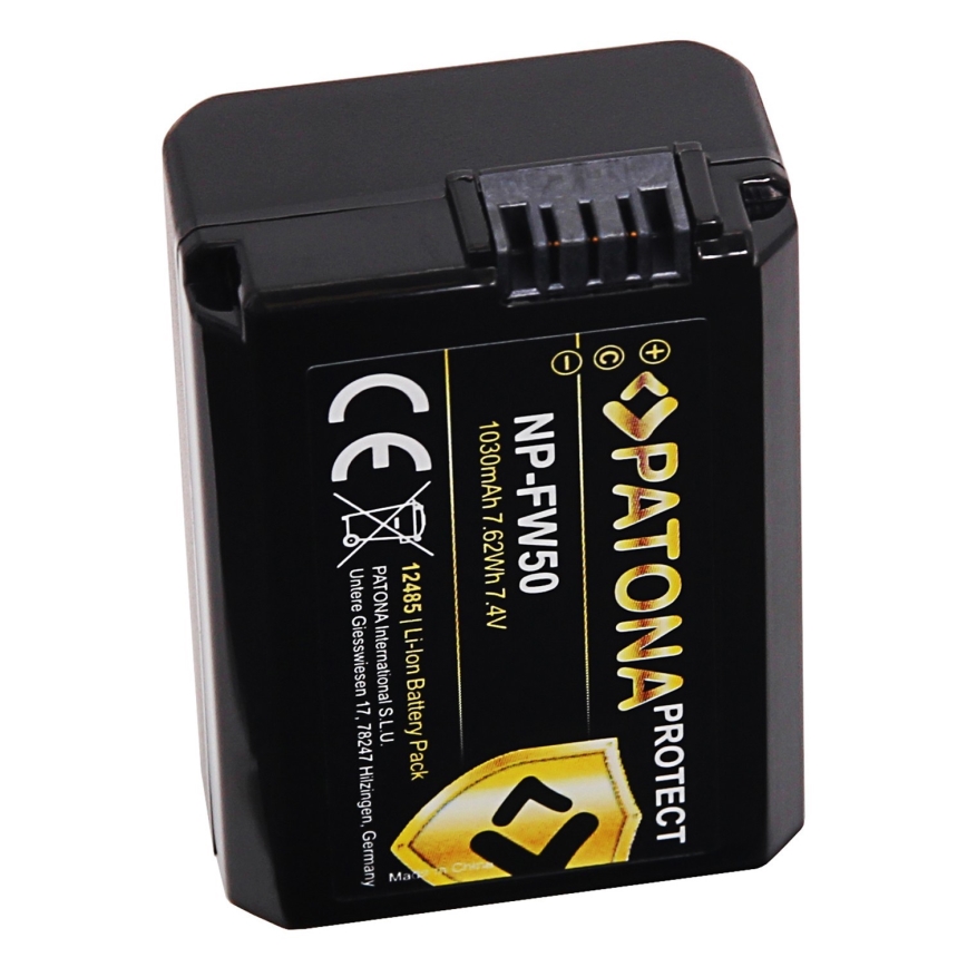 PATONA - Sony NP-FW50 akkumulátor 1100 mAh Li-ion Protect