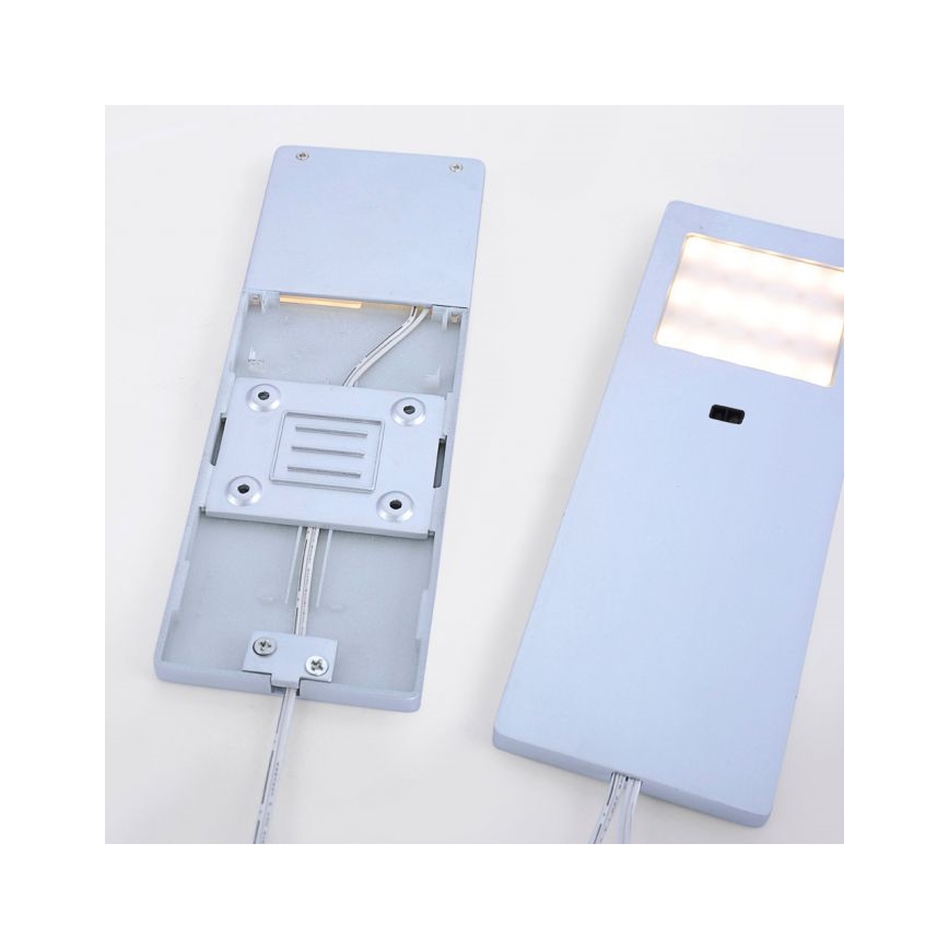 Paul Neuhaus 1121-95-2 - KÉSZLET 2xLED Bútorvilágítás érzékelővel HELENA LED/2W/230V